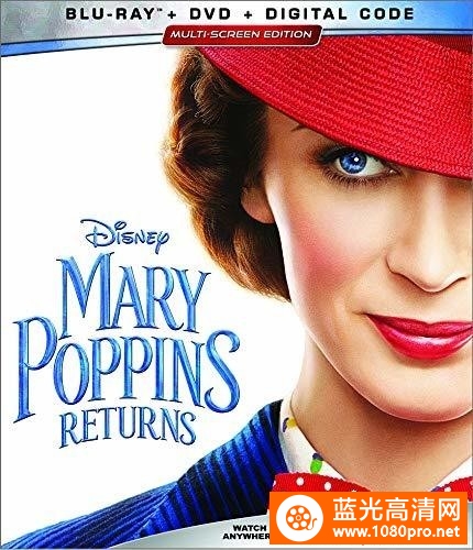 欢乐满人间2 Mary.Poppins.Returns.2018.1080p高清.BluRay蓝光高清.x264-DRONES 9.85GB