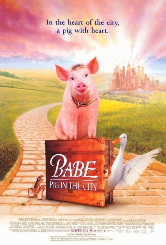 小猪宝贝2:小猪进城/我很乖，因为我要出国 Babe.Pig.In.The.City.1998.1080p.BluRay.x264-7SinS 6.55GB-1.jpg