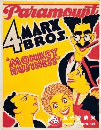 恶作剧/骗人把戏 Monkey.Business.1931.720p.BluRay.x264-SiNNERS 4.37GB-1.jpg