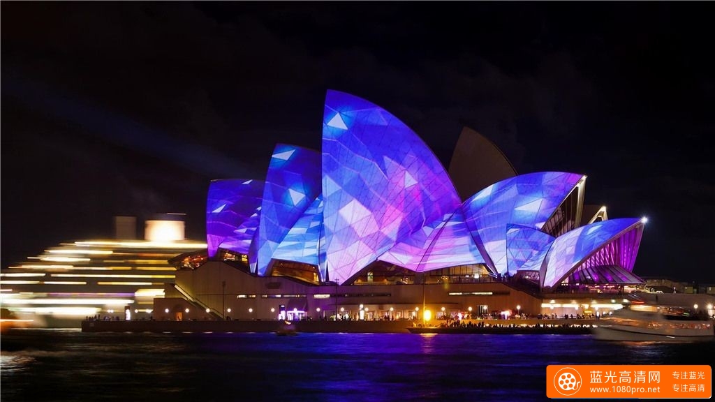 LG 4K OLED视频演示片 -彩斑斓的悉尼夜景 [24fps/H.265]百度云下载
