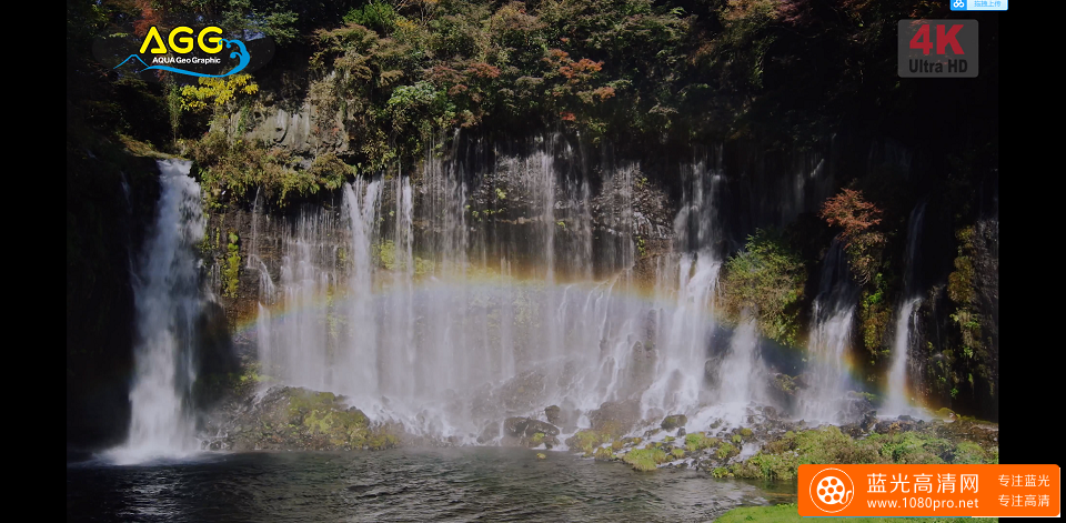 美丽的瀑布风景4k视频-6.png