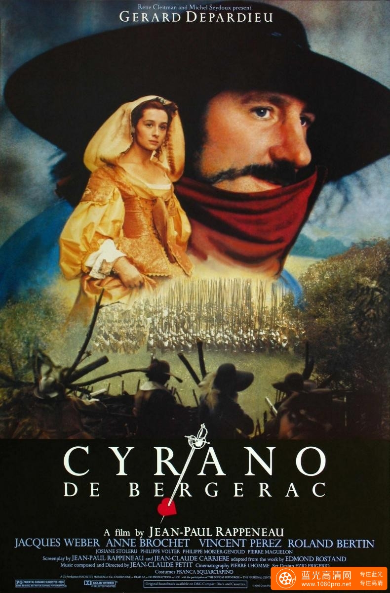 大鼻子情圣 Cyrano.de.Bergerac.1990.720p.BluRay.x264-USURY 7.34GB