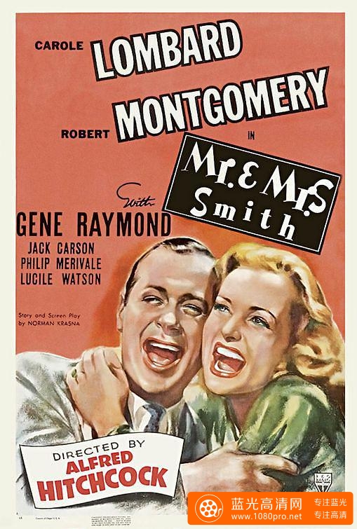 史密斯夫妇 Mr.And.Mrs.Smith.1941.1080p.WEBRip.x264-RARBG 1.81GB