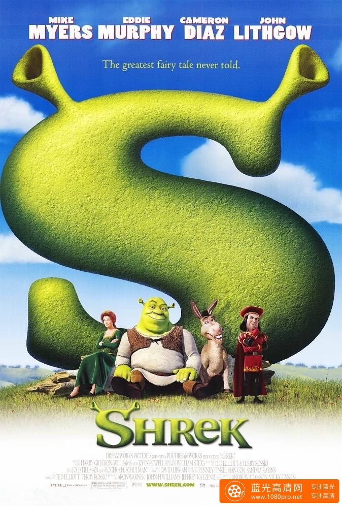 怪物史瑞克/史力加 Shrek.2001.1080p.BluRay.x264.DTS-FGT 6.30GB