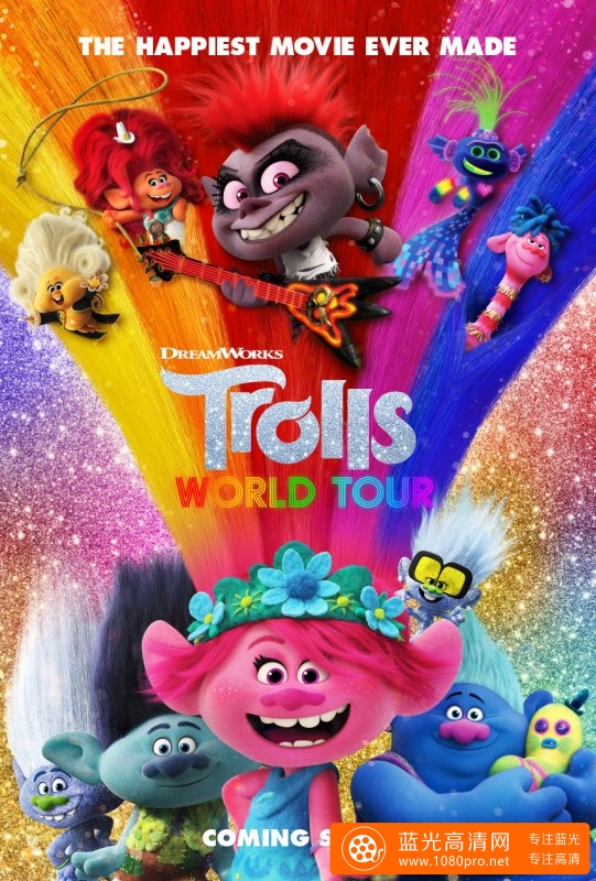 魔发精灵2/丑娃2 Trolls.World.Tour.2020.720p.BluRay.x264-YOL0W 3.79GB