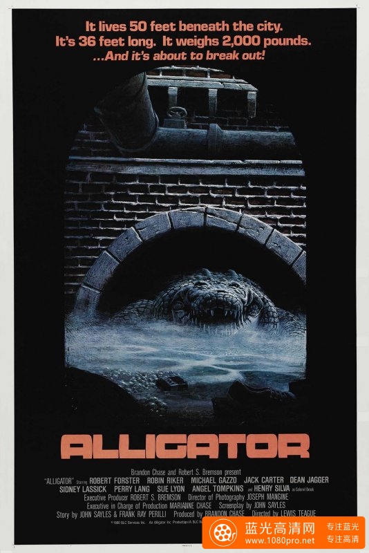 大鳄鱼 Alligator.1980.1080i.BluRay.REMUX.MPEG-2.DD5.1-EPSiLON 8.79GB