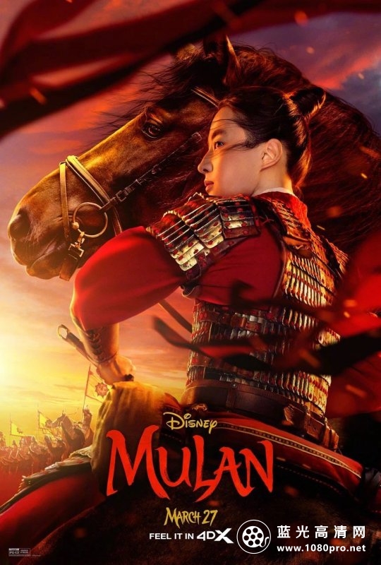 花木兰/木兰传说 Mulan.2020.720p.BluRay.x264-WoAT 3.23GB