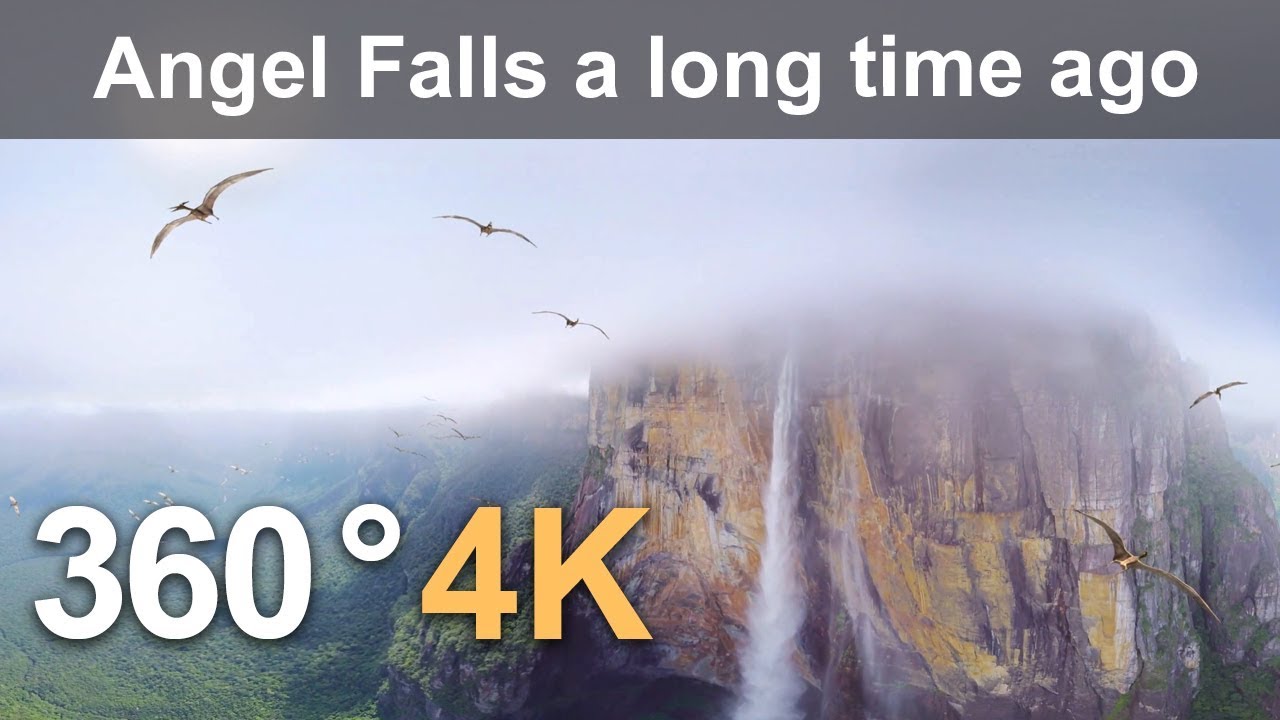 360° 视频，天使坠落数百万年前。4K空中视频【220MB】【01:55】
