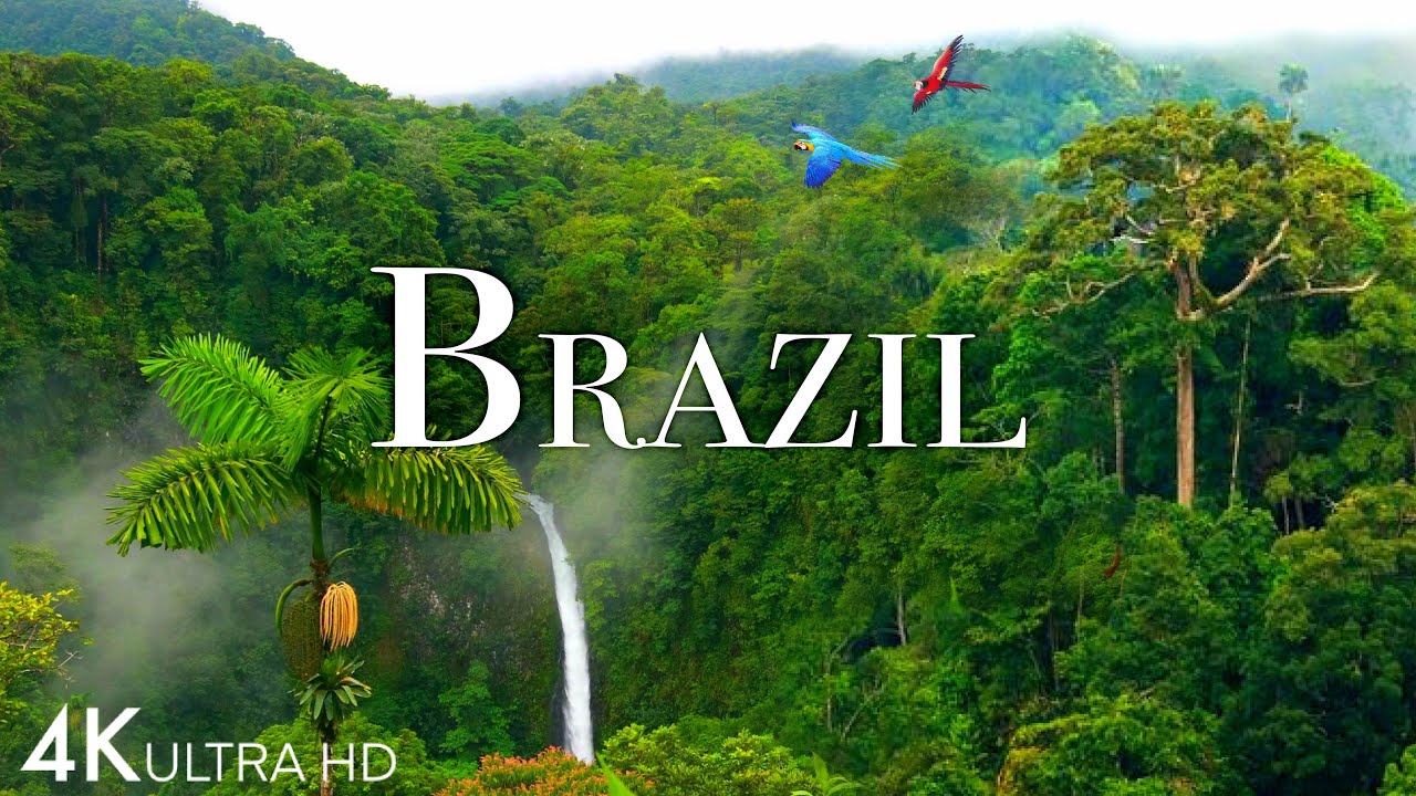 巴西 4K-美丽的热带国家第2部分-风景放松电影 Brazil In 4K - Beautiful Tropical Country Part 2 _ Scenic ...