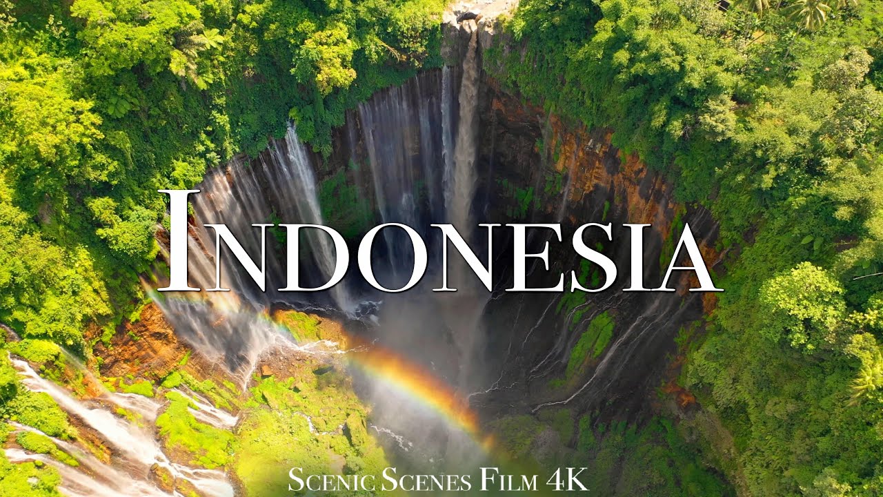 印度尼西亚-亚洲令人惊叹的热带地区 Indonesia In 4K - Amazing Tropical Place Of Asia _ Scenic Relaxati ...