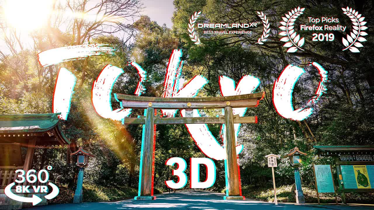 日本东京街头 TRAVEL  Tokyo, Japan  RELAX in 3D 360 Sights and Sounds VR Experience-4kvr视频下载 ...