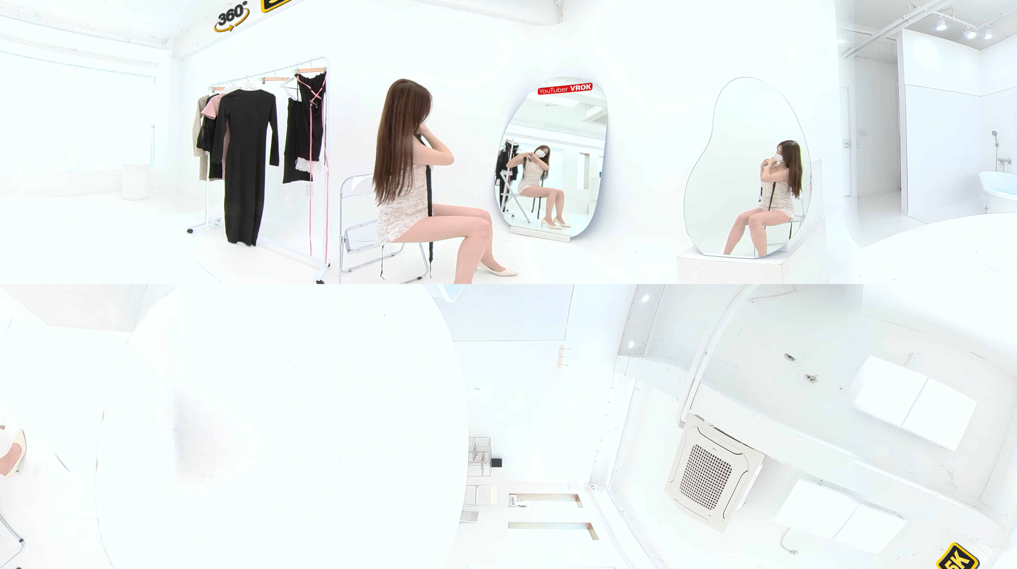 VR360°4K -性感的换衣秀- 브이록만의 섹시 룩북 2 SPECIAL SEXY LOOKBOOK 4kVR视频下载 ...