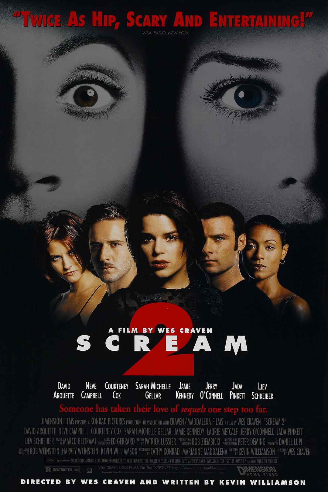 惊声尖叫2.Scream 2 1997 BluRay 1080p DTS AC3 x264-MgB 8.09GB